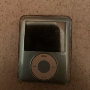 Portable Blue Audio Player